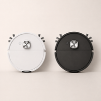 Robot aspirador, versiones blanca y negra
