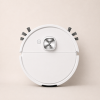 Robot aspirador blanco