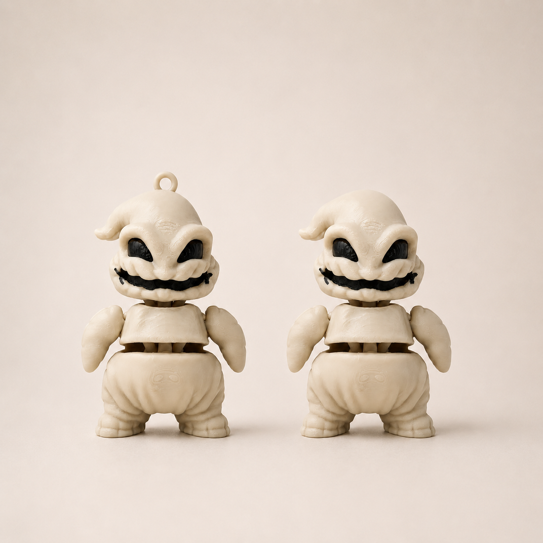 Oogie Boogie llavero con anilla, impreso en 3D